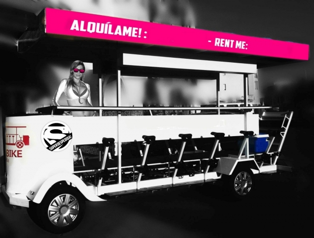 La beer bike de Bacare